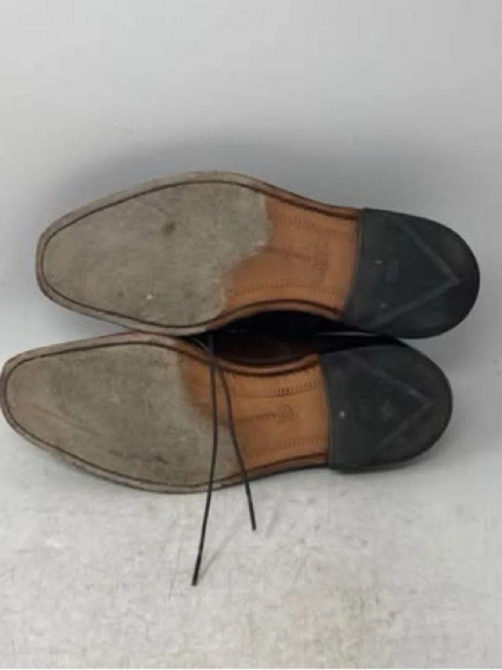 Allen Edmonds Size 8.5 Dark Brown Leather Dress Shoes